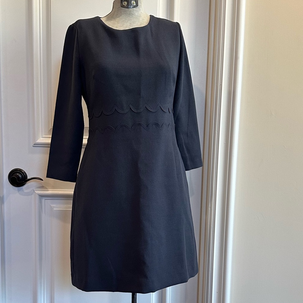 BANANA REPUBLIC Gray Dress - 3/4 Sleeve - Business Dress - Size 2 Petite